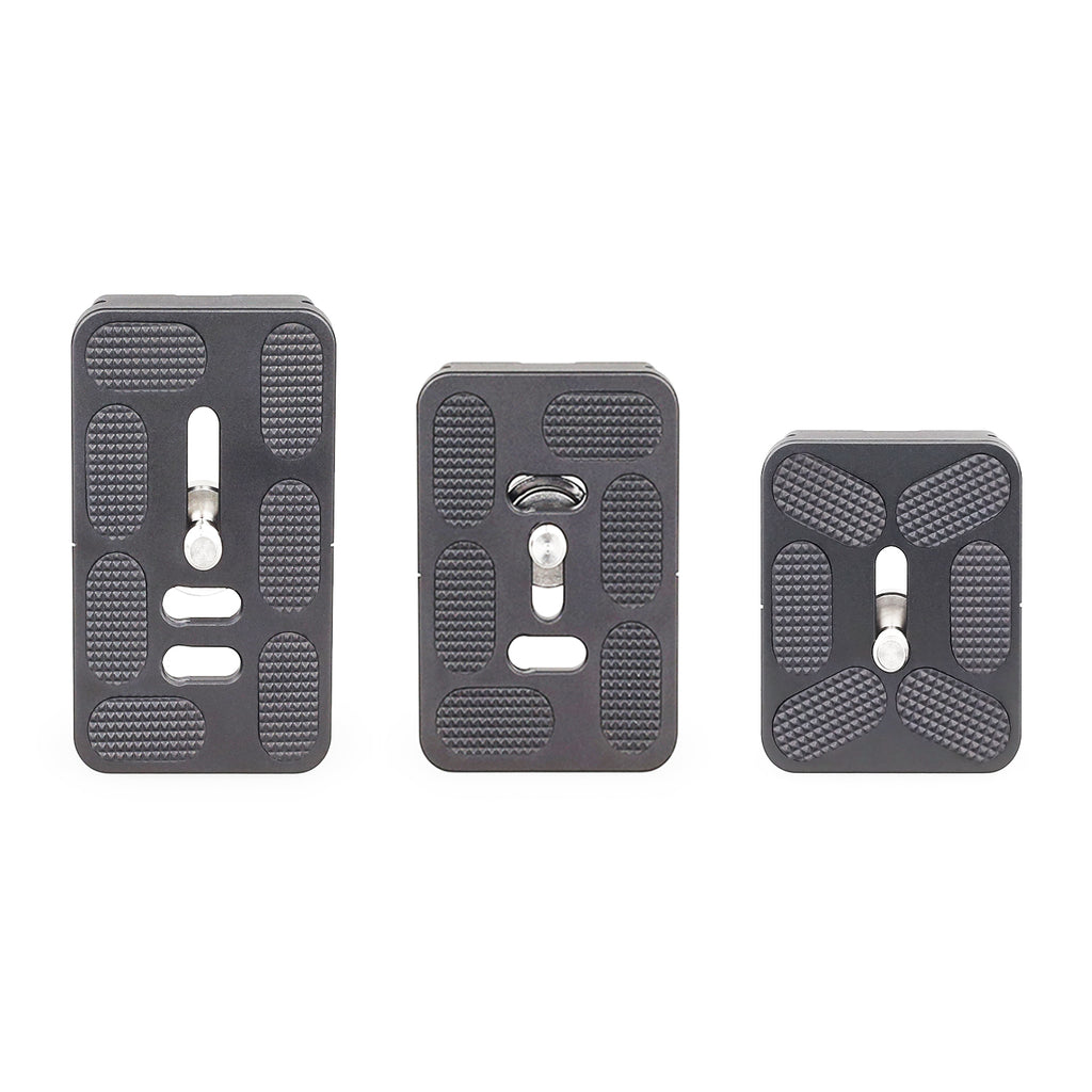 Q50N/Q60N/Q70N Universal Arca Swiss Quick Release Plate Adapter with 1/4" Screw for Panoramic Tripod Ball Head, DSLR Cameras