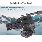 This plate is compatible with Manfrotto 501PL series plates