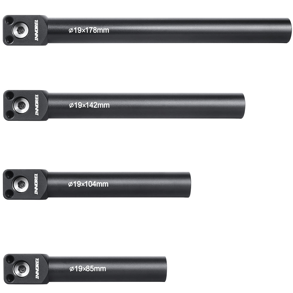 Available in 85mm, 104mm, 142mm, and 178mm lengths to suit various camera rig layouts