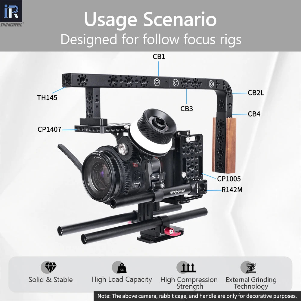 Designed for follow focus rigs