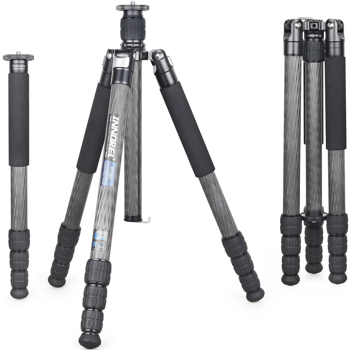 Carbon Fiber Camera Tripod Monopod-INNOREL RT85C