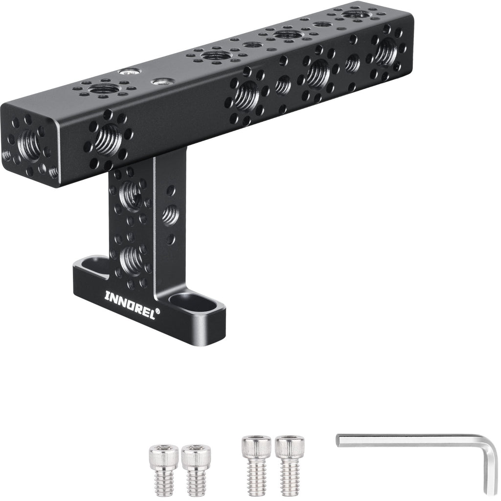 145mm long Universal Camera Top Handle Grip, for Camcorder Camera Cage Fits any Cage with the Standard 1/4" Thread