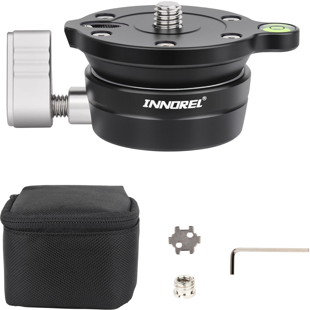 INNOREL Univeral Tripod Leveling Base LB50 for smooth panoramic rotation