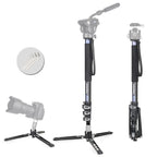 INNOREL VM70CK professional video travel monopod, made of high-quality aluminum alloy, solid and stable.
