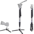 INNOREL VM75CK professional video travel monopod, genuine 10 layers carbon fiber, solid and stable.