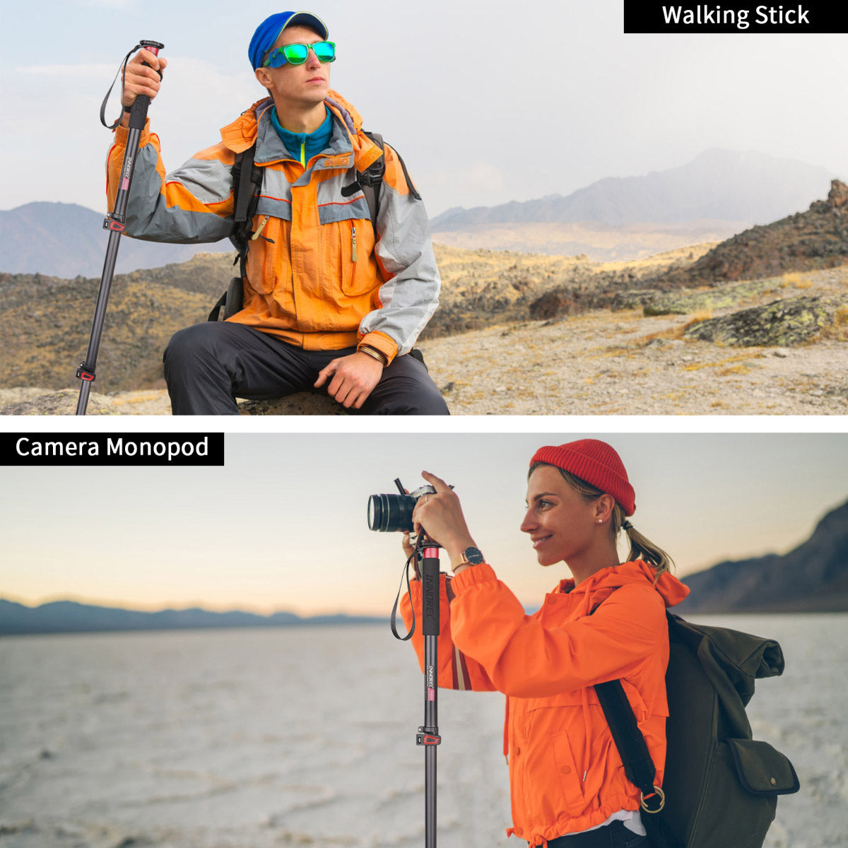 INNOREL VM80A camera monopod walking stick