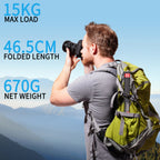 INNOREL VM80A monopod specifications overview 15kg max load 46.5cm folded length 670g net weight
