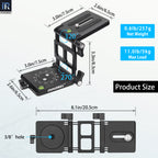 INNOREL Tripod Head ZH7 0.61b/257g Net Weight 11.0lb/5kg Max Load