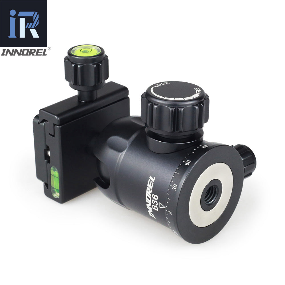INNOREL B32/B36/B44 50mm/60mm quick release plate of Arca-Swiss camera tripod ball head for photography Panoramic Good quality ballhead