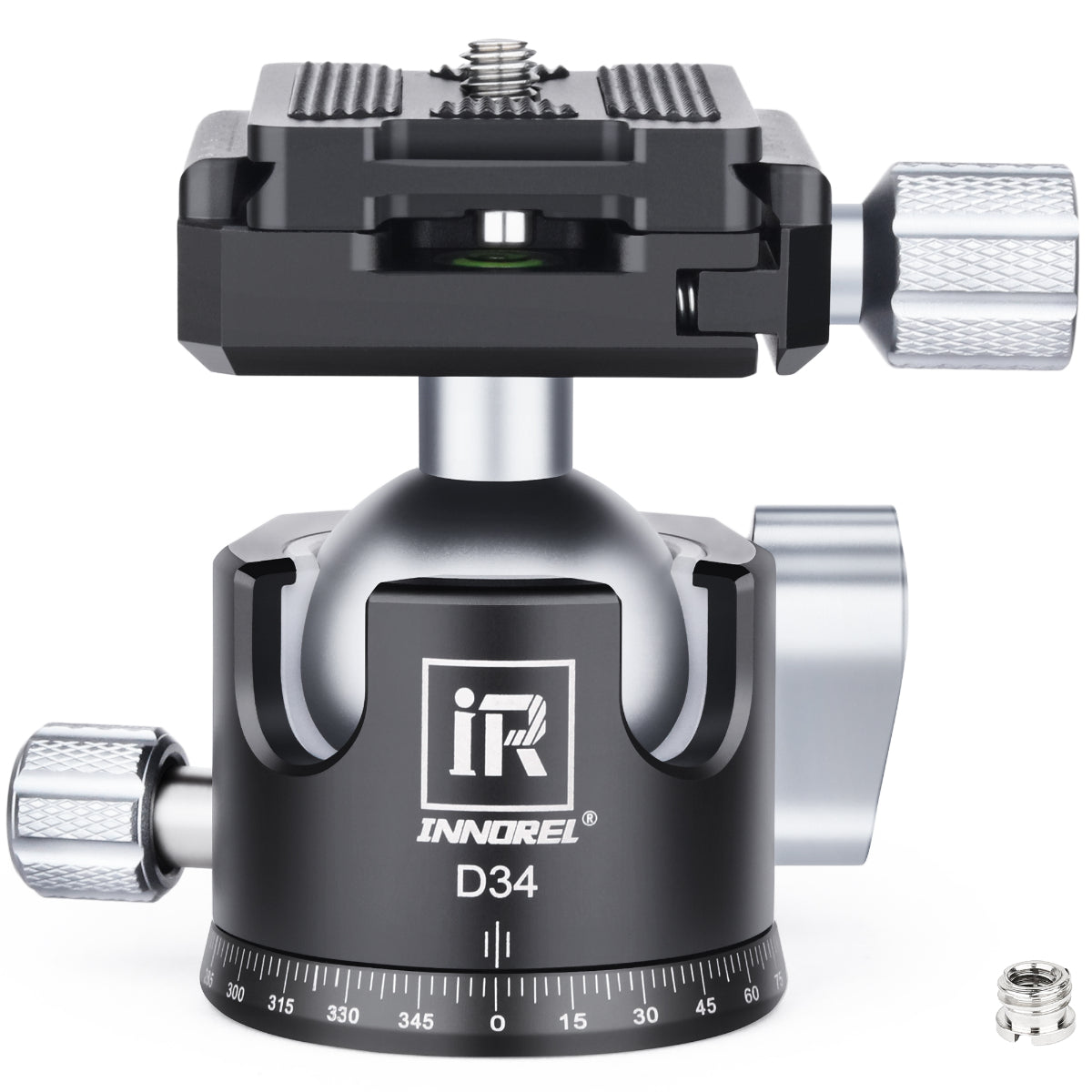 28/34mm Low Profile Tripod Ball Head INNOREL D28/D34