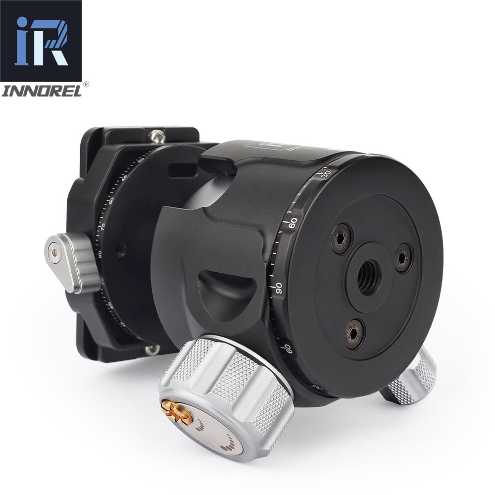 Bottom screw hole 3/8" Damping setting knob Lock of ball head rotating