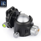 There are two notches on the main body of this ball head more positions of camera are available