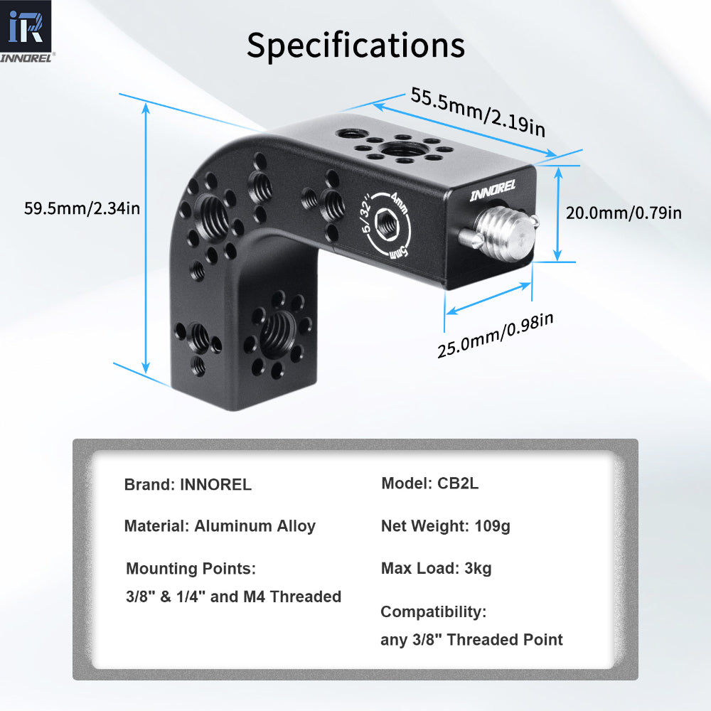 CB2L cheese handle  specifications including 109g weight 3kg load