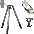 INNOREL carbon fiber ST344C cowhide sleeve professional bowl tripod