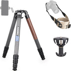 INNOREL carbon fiber ST424C cowhide sleeve professional bowl tripod