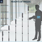 INNOREL monopod RM325C Extension HEIGHTS
