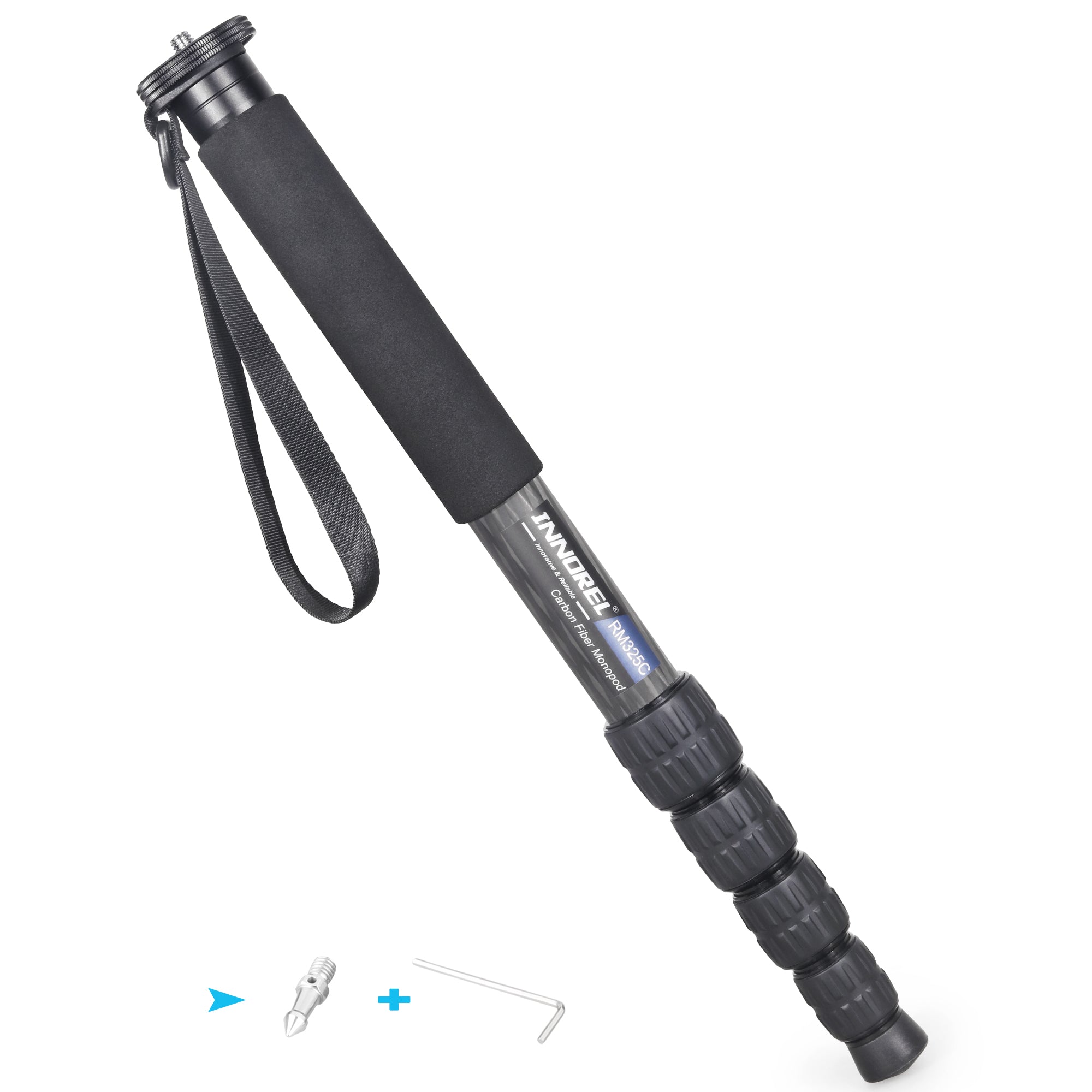 INNOREL carbon fiber RM325C lightweight foldable monopod