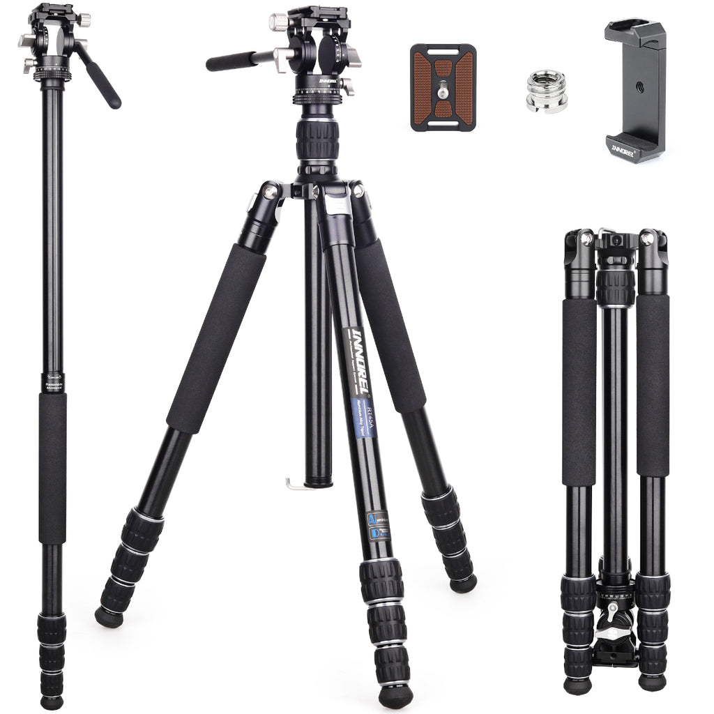 Aluminum Alloy Travel Tripod INNOREL RT45A with H10 