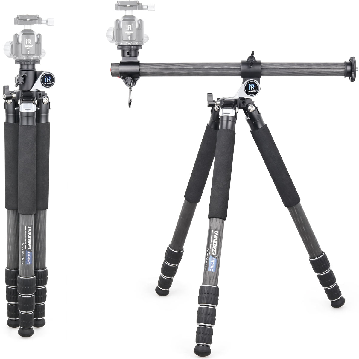 Camera Horizontal Carbon Fiber Tripod INNOREL HT284C
