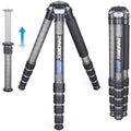 INNOREL carbon fiber KT365C compact travel tripod