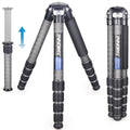 INNOREL carbon fiber KT405C compact travel tripod