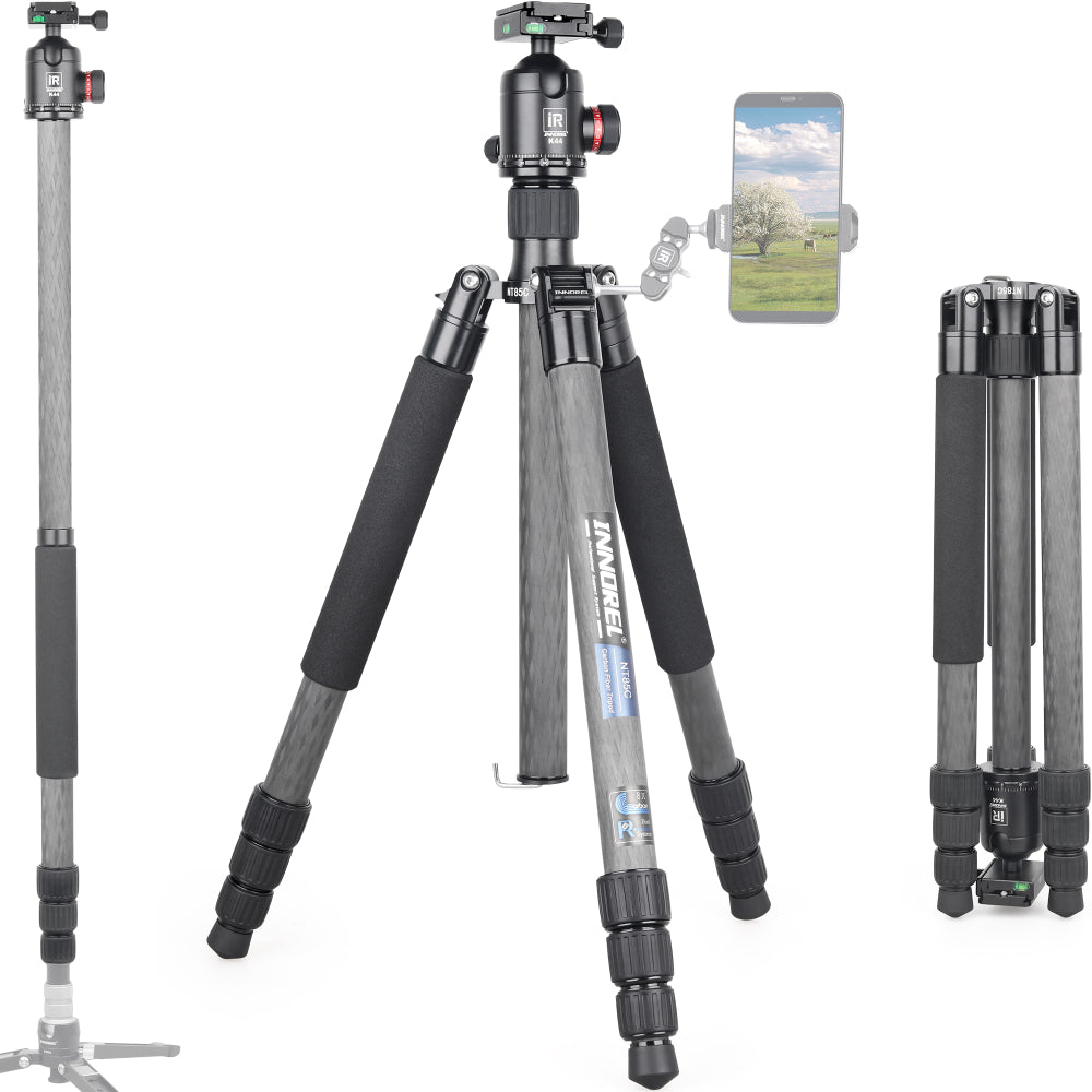 Carbon Fiber Tripod  Monopod for DSLR Camera INNOREL NT85C