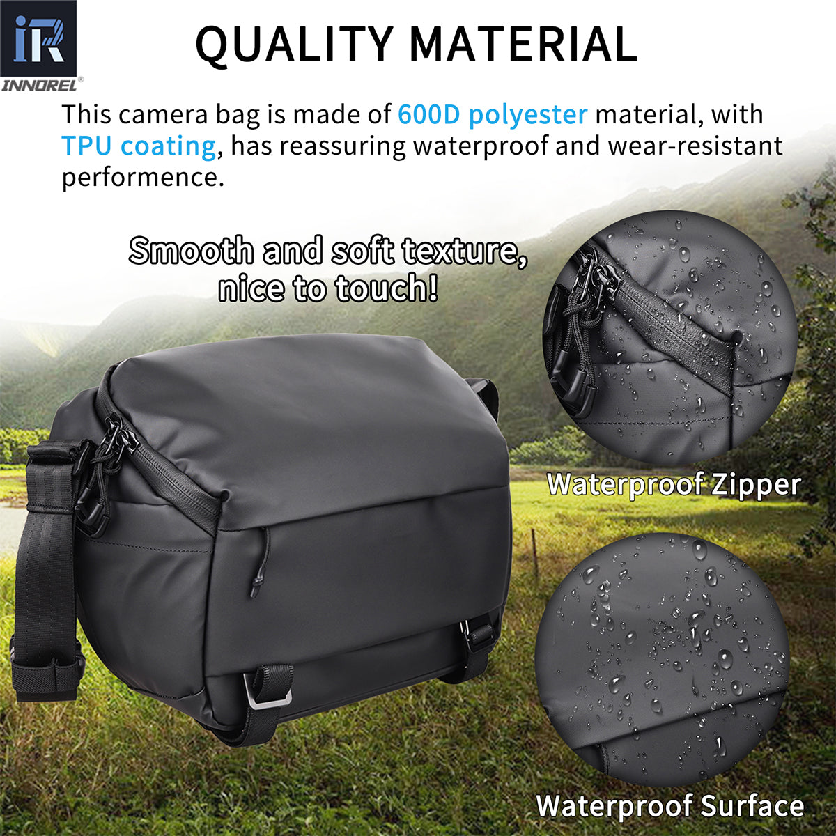 INNOREL CB0611 has waterproof and wear-resistant performence
