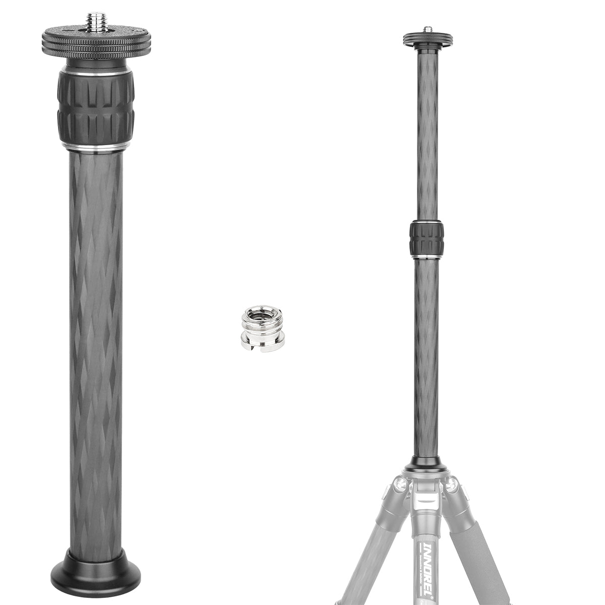 ER222C Universal Carbon Fiber Tripod Extension Pole