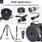 INNOREL LB60 is suitable for camera/Dv/telescope/Telephoto lens etc.