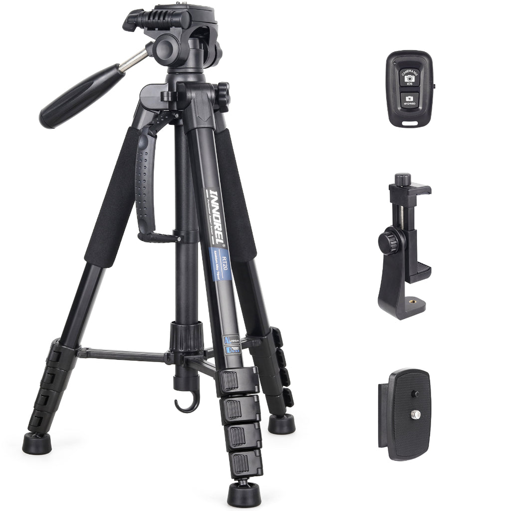 Travel Aluminum Camera Tripod INNOREL RT20 for DSLR and video cameras