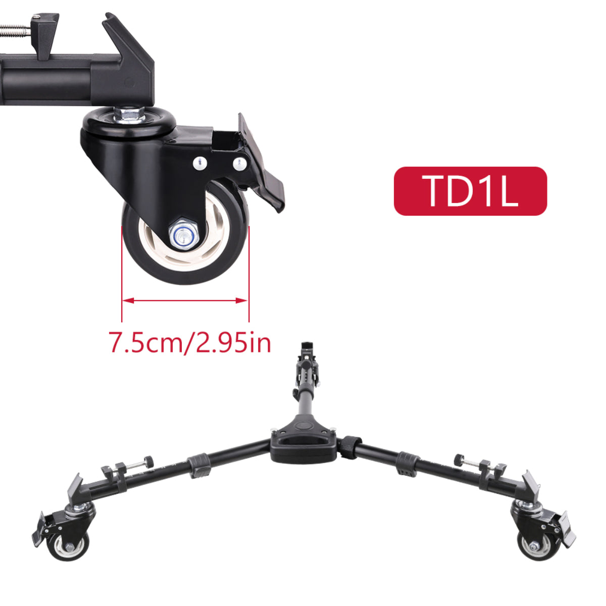 Chariot pour trépied avec pieds réglables INNOREL TD1L