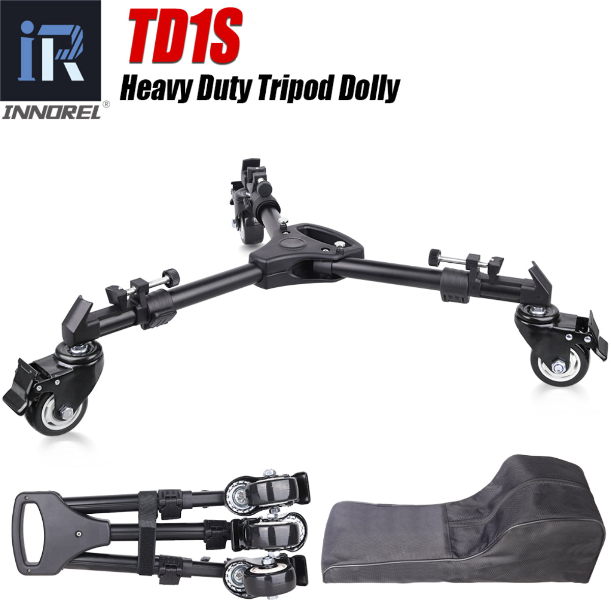 Tripod Dolly with Adjustable Leg INNOREL TD1S