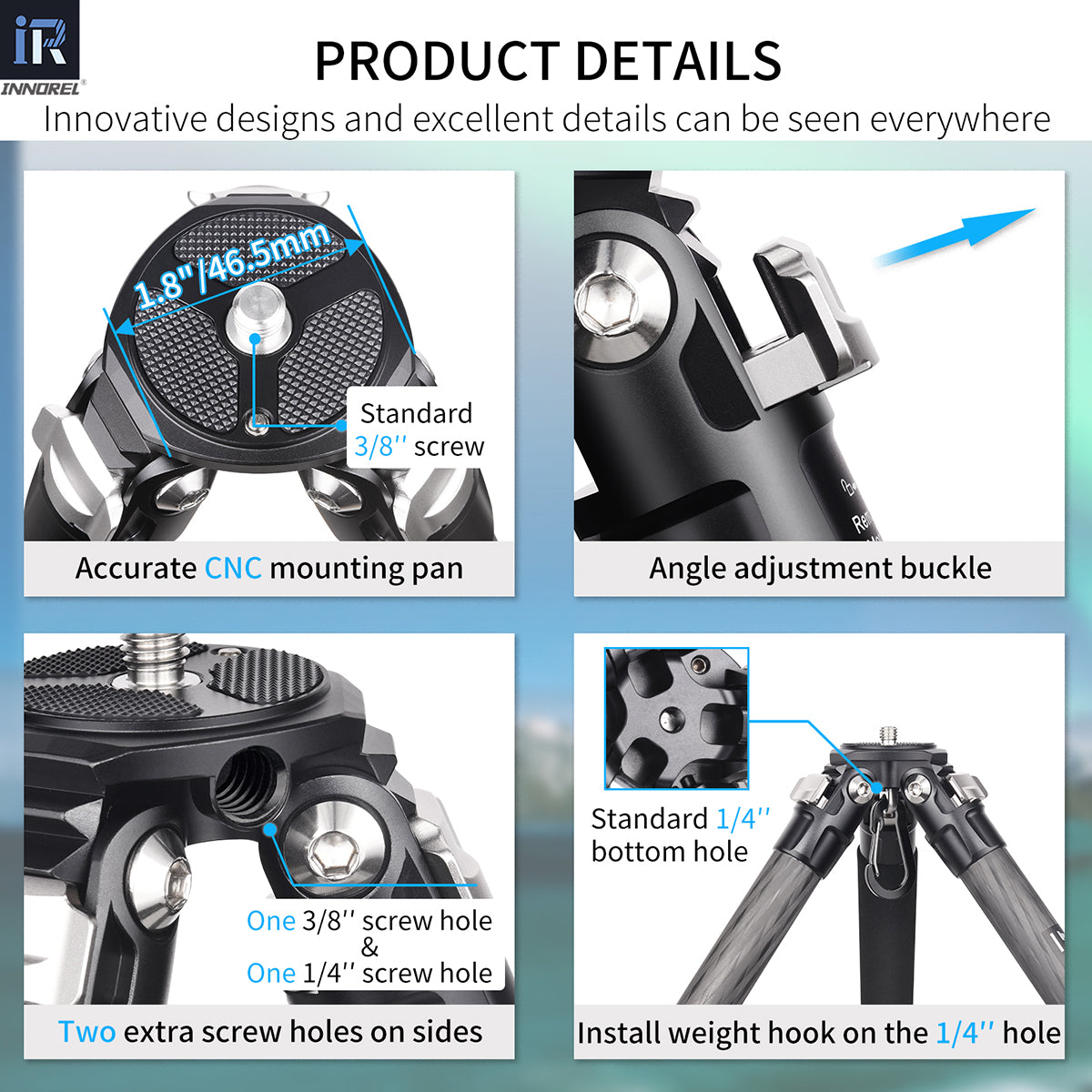 INNOREL KT254C has two extra holes that can connect more devices