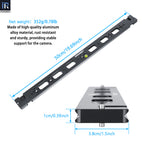 500mm Lengthened Quick Release Plate Clamp Rail Nodal Slide Bracket Mount Adapter Compatible Arca Swiss for DSLR Camera,Tripod,Ball Head