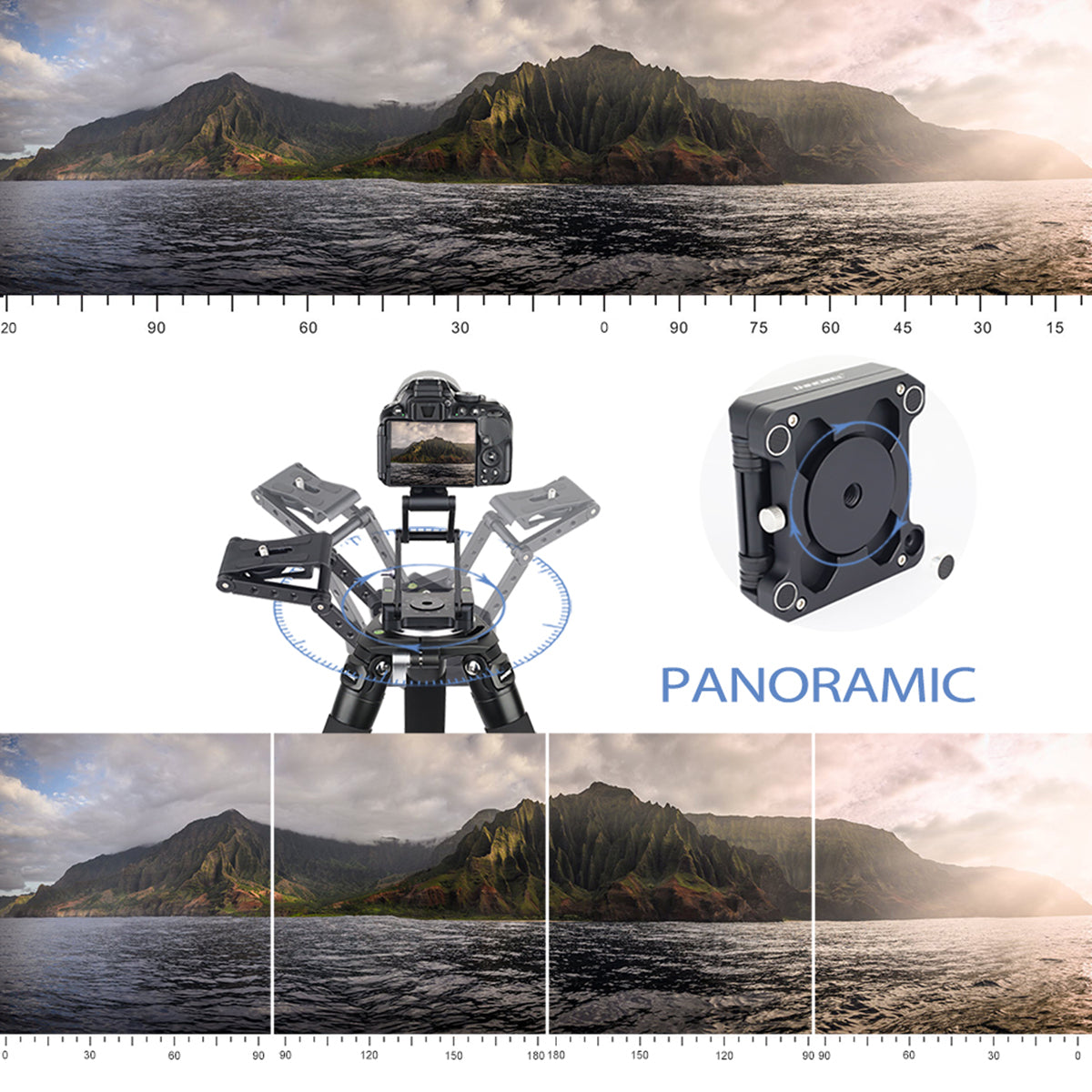 MH5 can achieve 360 ° panoramic photography