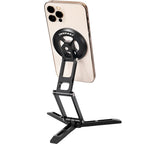 INNOREL MS6 Lightweight Aluminum Alloy Handheld Selfie Stick, 3-Axis Foldable & Adjustable with Arca-Swiss Quick Release Plate