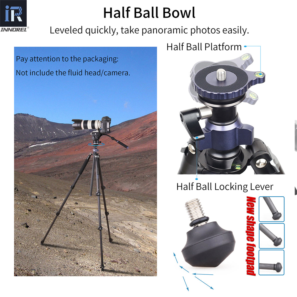 MT70C has a half ball plarform to achieve level quickly