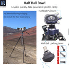 MT70C has a half ball plarform to achieve level quickly