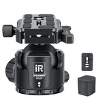 INNOREL N36F/N44F/N52F Black Low Profile Panoramic CNC Metal Ballhead