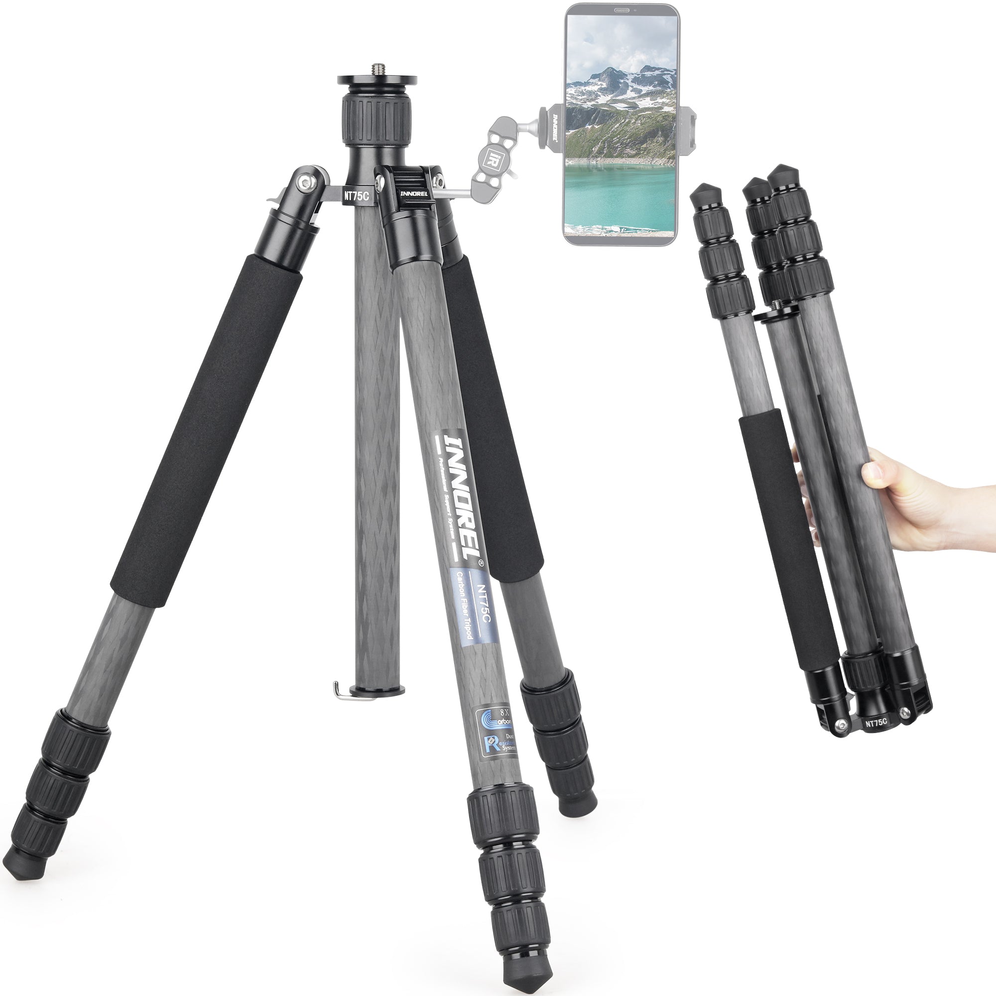 Carbon Fiber Tripod INNOREL NT75C