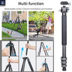 P254CF Detachable Center Column Inverted & Low Position