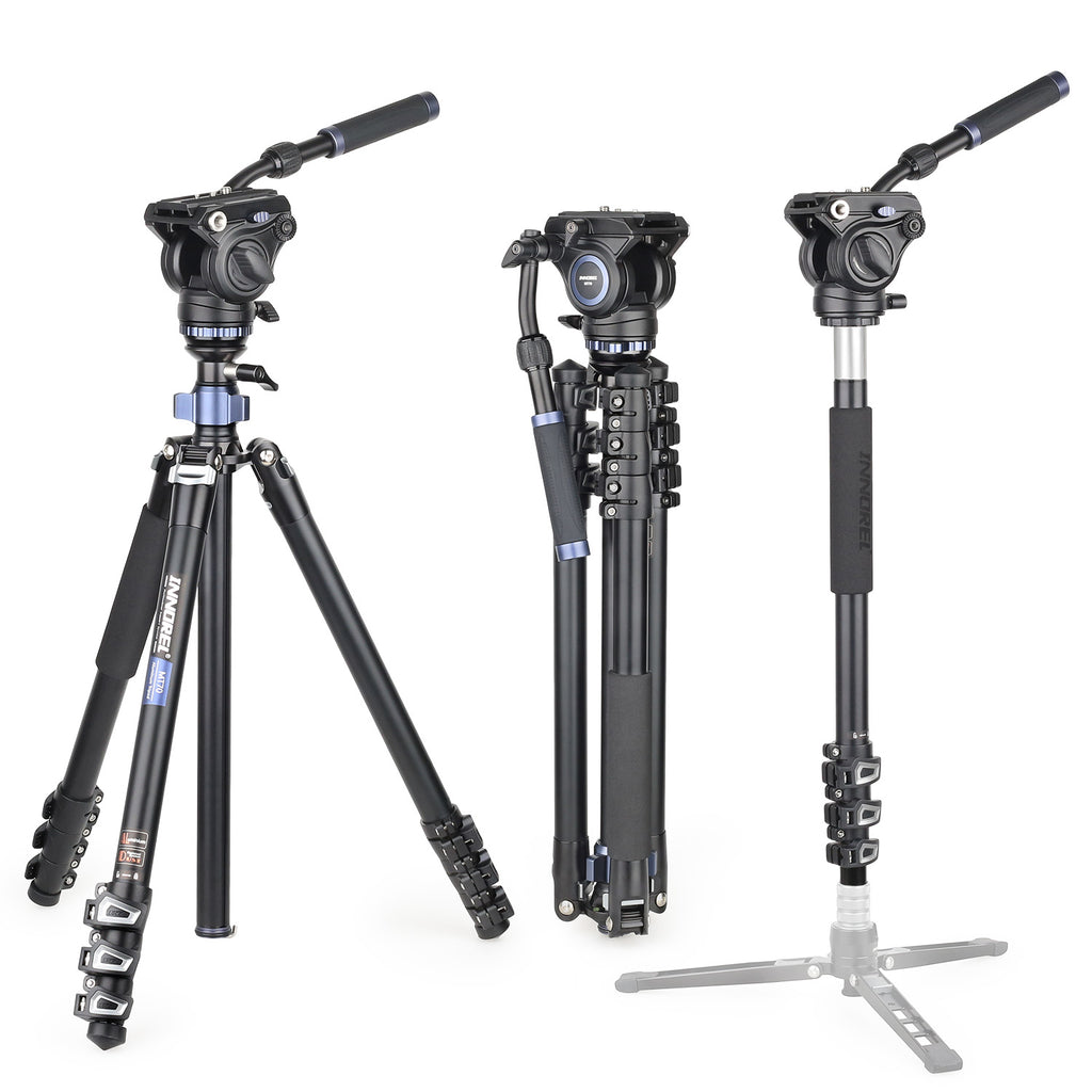 MT70 aluminum tripod compact with Fast Flip Buckle