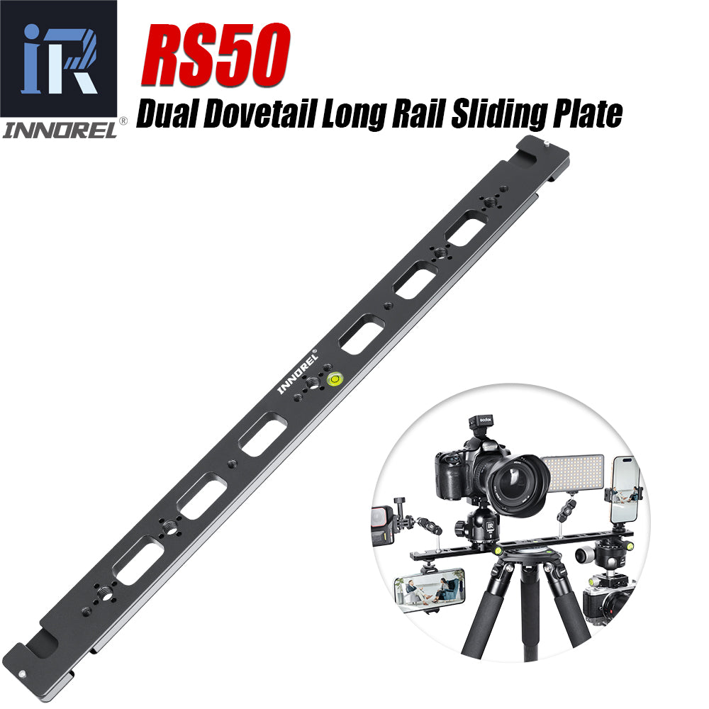 500mm Lengthened Quick Release Plate Clamp Rail Nodal Slide Bracket Mount Adapter Compatible Arca Swiss for DSLR Camera,Tripod,Ball Head