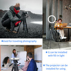 RT10 is suitble for traveling photography, fill-in light, projector