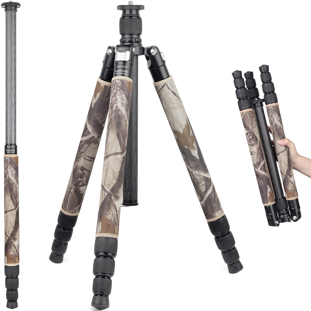Carbon Fiber Camera Tripod Monopod INNOREL RT75CM