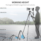 camera tripod carbon fiber tripod bowl tripod heavy duty tripod stand professional carbon fiber tripod legs stand