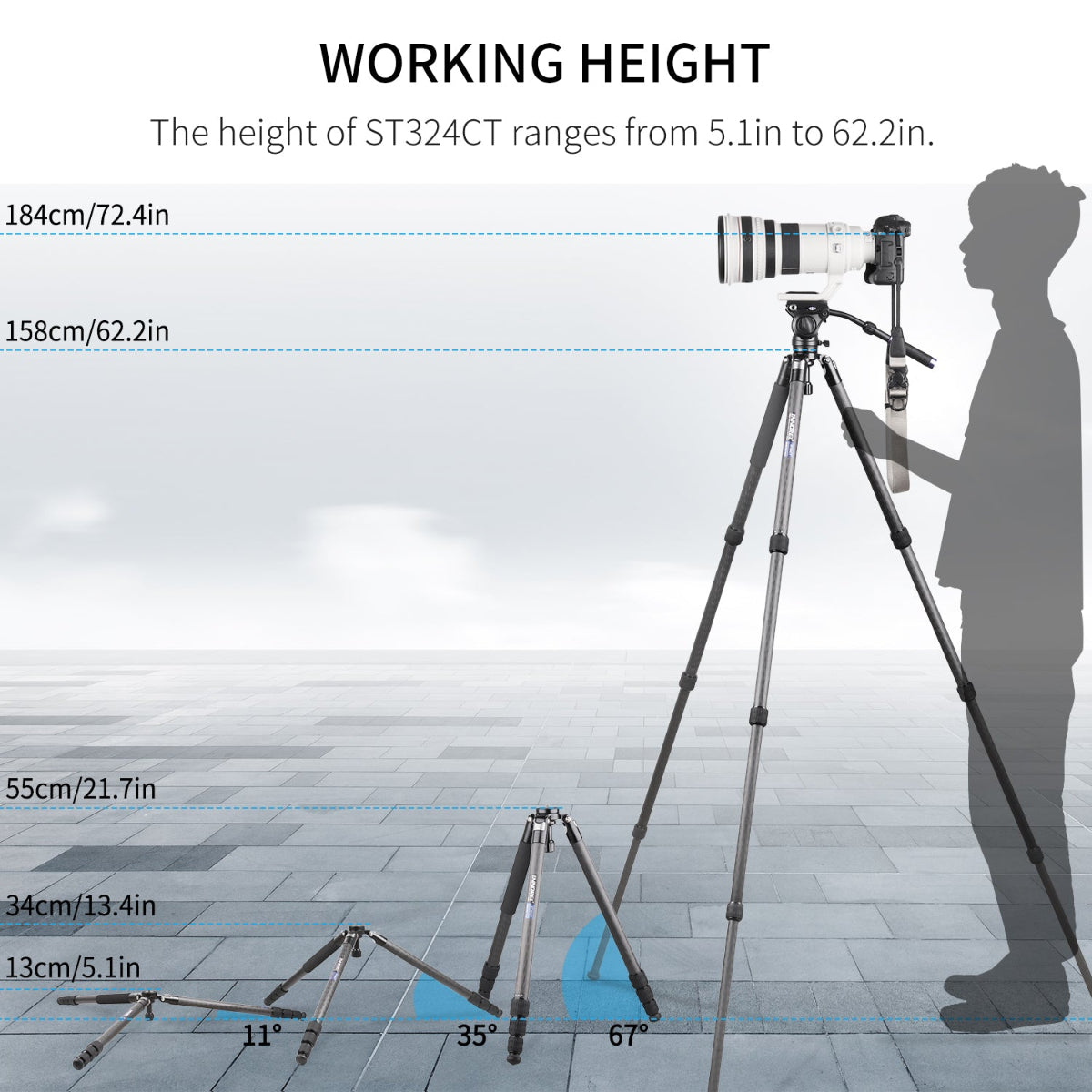 camera tripod carbon fiber tripod bowl tripod heavy duty tripod stand professional carbon fiber tripod legs stand