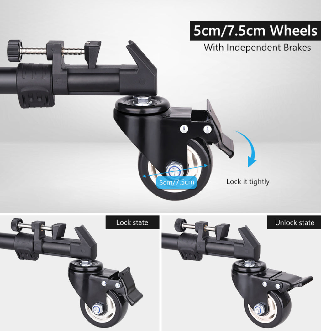 INNOREL TD1L with individual brakes and pull-buckle lock design