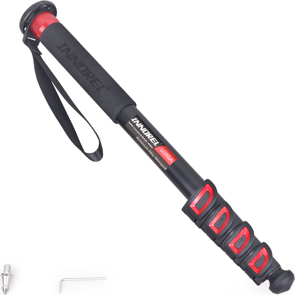 Aluminum Alloy 5-Section Camera Monopod with Fast Flip Lock INNOREL U285A/U325A