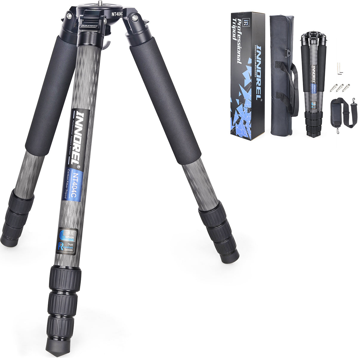 Used Carbon Fiber Heavy Duty Tripod INNOREL NT404C(Only Europe has inventory)